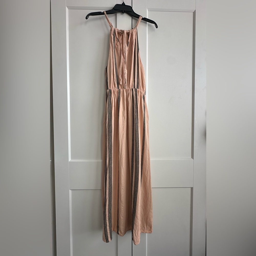 Striped Halter Maxi Dress from Anthropologie - Picture 3 of 11